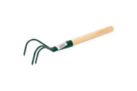EURO TOOLS Kultivator 144710 3 zuba s drškom 25 cm