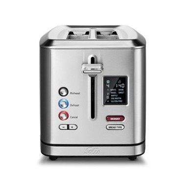 SOLIS Toster SOL 92016, sa 2 utora, 950 W, 7 programa, inox