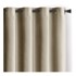 RESTILO Smeđa/bež zavjesa za djelomično zamračenje od samta 140x270 cm Eyelets