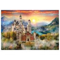 CLEMENTONI Konturna slagalica Neuschwanstein, grad, 2000 komada