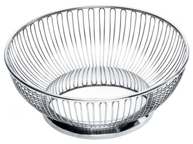 ALESSI Okrugla košara od nehrđajučeg čelika 826/24