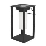 EGLO Vanjska solarna stolna lampa 1xled 2,5w, crno/bijela usigni 901089