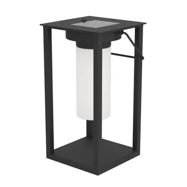 EGLO Vanjska solarna stolna lampa 1xled 2,5w, crno/bijela usigni 901089