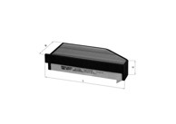 MAHLE Filter zraka MOTO BMW LX1710 K1200