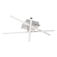 EGLO Plafonjera Lasana 1 95567, LED 18 W, PROM 500, alu i krom, bijela