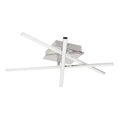 EGLO Plafonjera Lasana 1 95567, LED 18 W, PROM 500, alu i krom, bijela