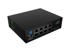 LANBERG Mrežni preklopnik ILGE-8P-2S-120, 8 x Gigabit Ethernet PoE + 2 x SFP, neupravljani, DIN