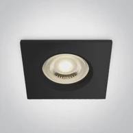 ONE LIGHT Ugradbena svjetiljka crna gu10/10w/ip65 dm50105r1/b