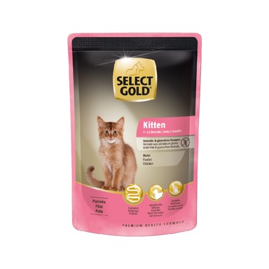 SELECT GOLD Cat Kitten piletina 85 g