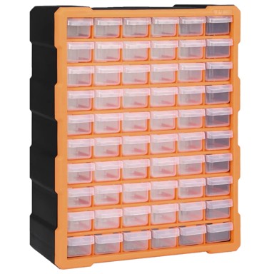 Organizator, 60 ladica, 38 x 16 x 47,5 cm