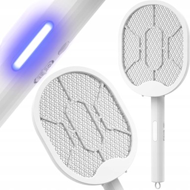 VERKGROUP Električna palica za ubijanje insekata, LED UV, USB, 50 cm, punjiva, bijela
