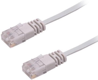 U/UTP Mrežni kabel CAT6 ravan, 3 m, sivi
