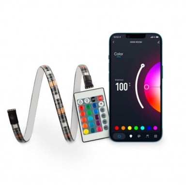 KSIX LED traka ColorLed TV, 16 RGB boja, 4 dinamička načina boja, daljinski