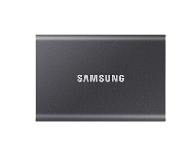 SAMSUNG Vanjski SSD T7, 2 TB, USB-C, sivi