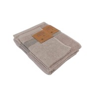 Ručnik Stripe, 30x50cm, sivi