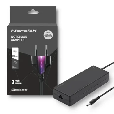 QOLTEC Stolno napajanje 120 W, 12 V, 10 A, 5.5×2.5 mm, uključuje kabel