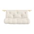 KARUP DESIGN Lanena sklopiva sofa u prirodnoj boji 135 cm Hooked, 135x74x79 cm