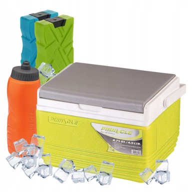PINNACLE Turistički hladnjak 4,5 L TPX 6006 limeta + 2 umetka + boca