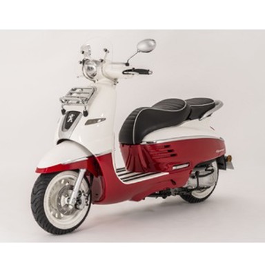PEUGEOT Skuter Django 125 4T E5 ABS, bijelo-crvena
