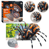 Pauk na daljinsko upravljanje TARANTULA, crno-narančasta