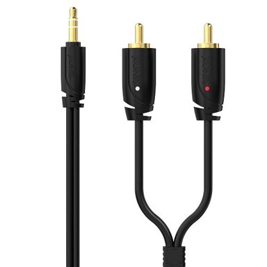 SINOX Kabel PRO, 3.5MM - 2 RCA, 5M