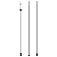 Teleskopska šipka za ceradu, aluminij, 102 – 260 cm