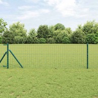 Euro ograda 0,4x50 m, čelik, zelena