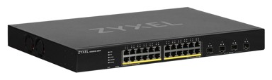 ZYXEL Switch XGS1935-28HP, 24x RJ45 1G, 4x SFP+ 10G, L2+/L3, PoE, propusnost 128 Gbps