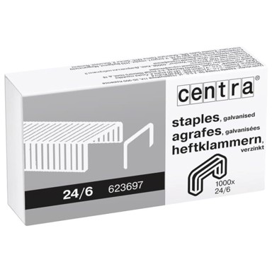 ESSELTE Ulošci za klamericu Centra, 24/6, 1000 kom