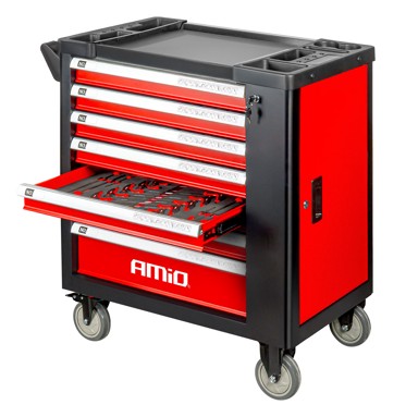 AMIO radionički ormarić s alatom 258 kom., 840 x 460 x 870 mm, AMIO-04892
