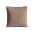 MICADONI Svjetlo smeđi baršunast jastuk za modularnu sofu Martina, 4x55x55 cm