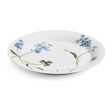 KÄHLER DESIGN Desertni porculanski tanjur Hammershøi Summer, bijeli, ⌀ 22 cm