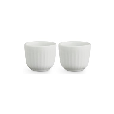 KÄHLER DESIGN Set od 2 bijele porculanske posude za jaja Hammershoi, ⌀ 8 cm