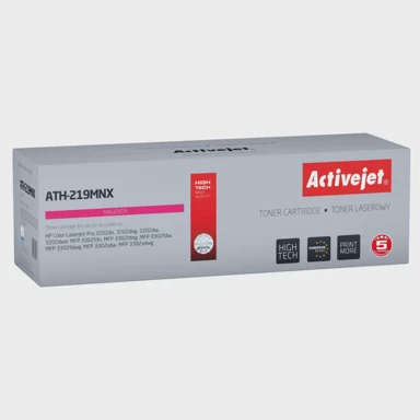 ACTIVEJET Toner ATH-219MNX (HP 219X W2193X), magenta, 2500 str., s čipom