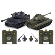 JAMARA Set tenkovi na daljinsko upravljanje Panzer Tiger, simulacija borbe