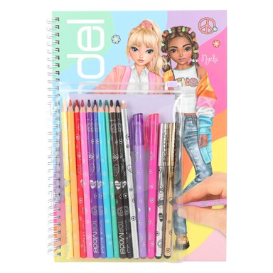 TOP MODEL Bojanka sa setom olovaka