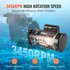 VEVOR Motor pumpe za bazen, 2 KS, 56Y okvir, 366 x 165 x 230 mm