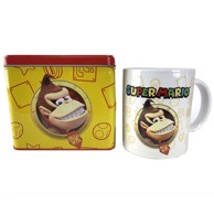 Šalica Super Mario Bros Donkey set, 320 ml, crna
