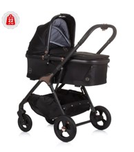 CHIPOLINO Dječja kolica Infinity 3u1 - Obsidian