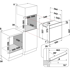 WHIRLPOOL Ugradbena pećnica WOI6A8HT1SBA, 73 l, crna