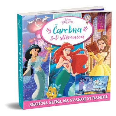 EGMONT Disney princeza čarobna 3D 48012418
