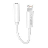 DUDAO Adapter Lightning / 3,5 mm mini, M/F 10 cm, bijela