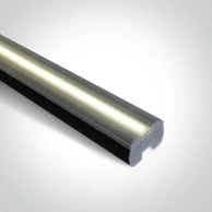 Linearna LED svjetiljka DM38100C/B/V, CCT, 60W, 230V, crna