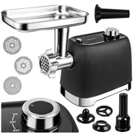 RUHHY Električna mašina za mljevenje mesa 2400 W Reverse 3 rešetke do 2,5 kg/min