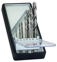 BOSCH 7-dijelni komplet spiralnih svrdala za drvo Robust Line, šesterokutni prihvat