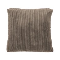 TISECO HOME STUDIO Smeđi ukrasni jastuk Ribbed, 60 x 60 cm