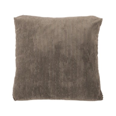 TISECO HOME STUDIO Smeđi ukrasni jastuk Ribbed, 60 x 60 cm
