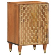 Kupaonski ormarić 38 x 33 x 58 cm od masivnog drva manga