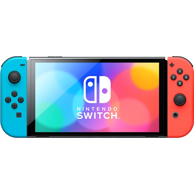 NINTENDO Prijenosna igraća konzola Switch OLED, crno-plavo-crvena