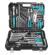 TOTAL One-Stop Tools industrijski set ručnog alata, 142 dijela